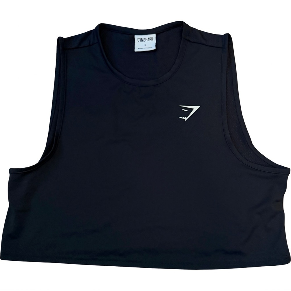 Gymshark Cropped Mesh Back Tank | Size Small |🖤